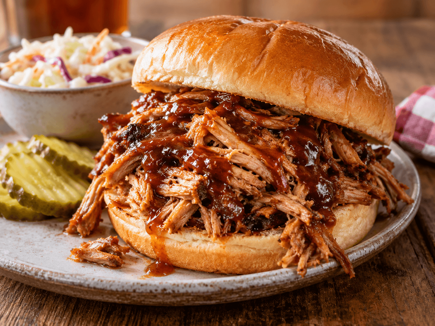 Slow Cooker Smoky BBQ Pulled Pork
